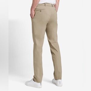 Kenneth Cole Slim Fit Light Tan Khaki Chinos